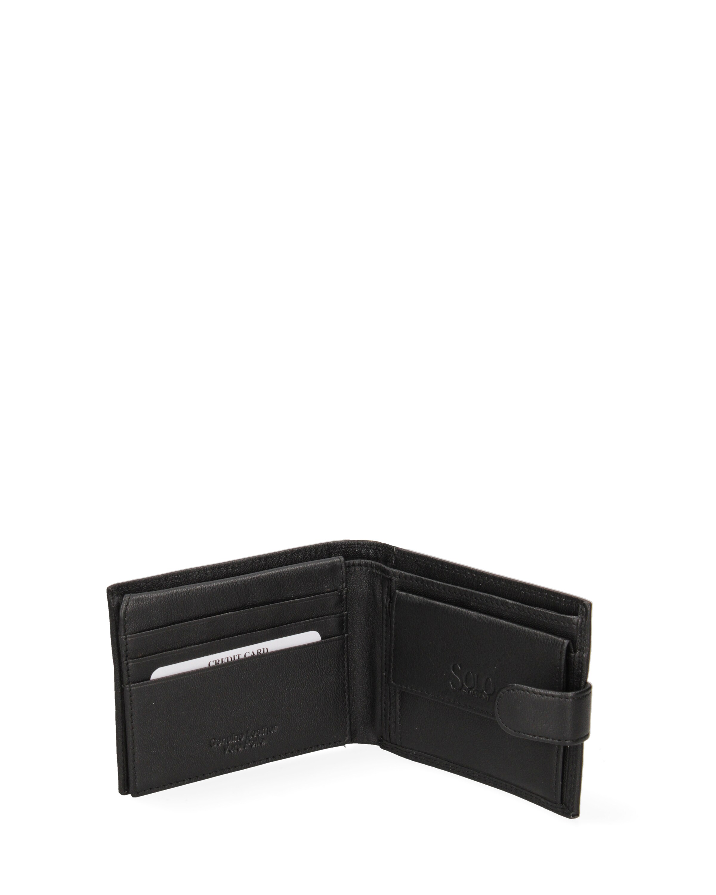 Solo Soprani Portemonnee in Zwart