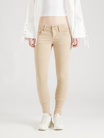 LTB Skinny Jeans 'Julita X' in Beige: voorkant