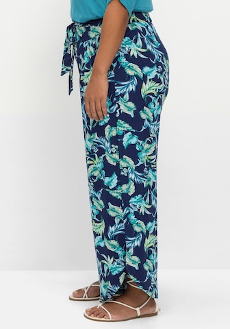 SHEEGO Wide leg Trousers in Blue