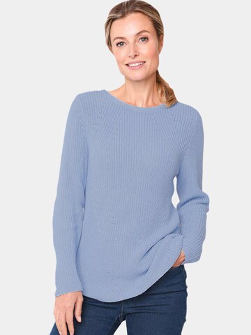 Pull-over Goldner en bleu : devant