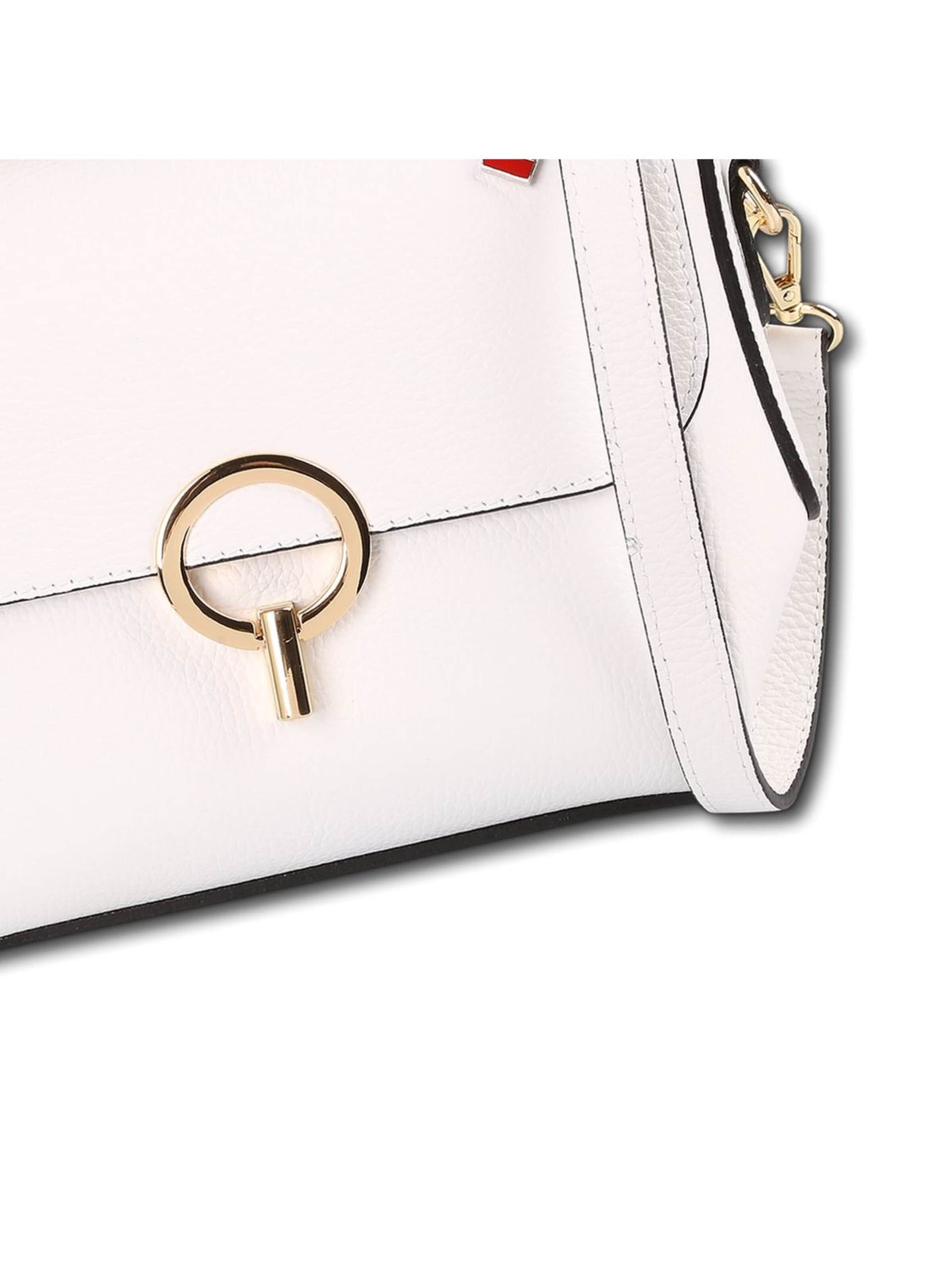 Borsa a mano di Florence in bianco