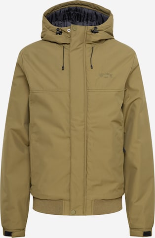 BILLABONG Демисезонная куртка в Зеленый: спереди