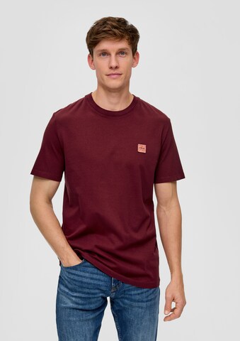 s.Oliver Shirt in Rood: voorkant