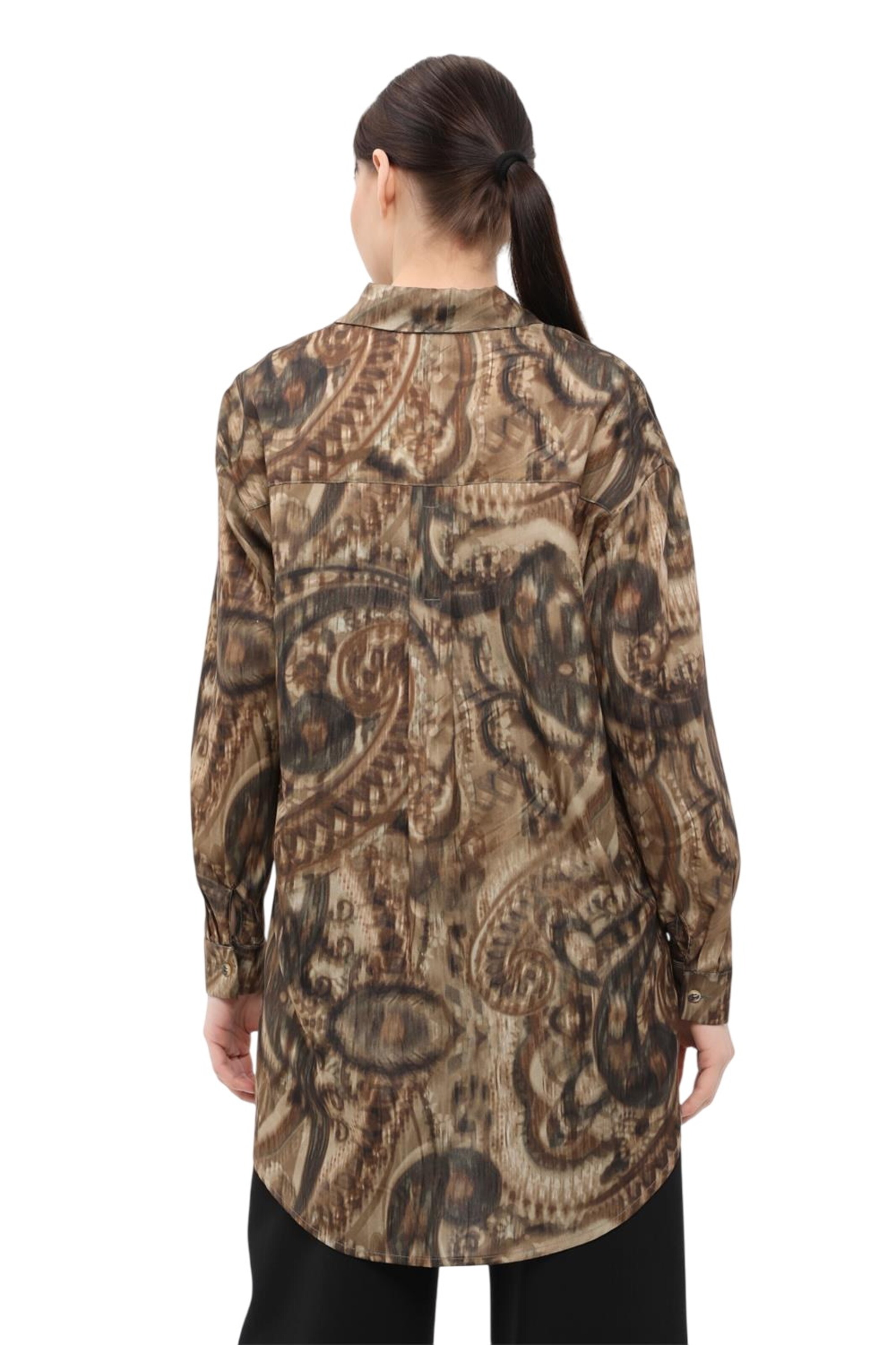 HOME STORE Blouse in Bruin