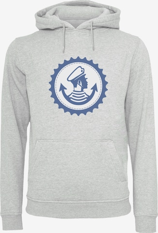 Sweat-shirt 'Knut und Jan Hamburg' F4NT4STIC en gris : devant