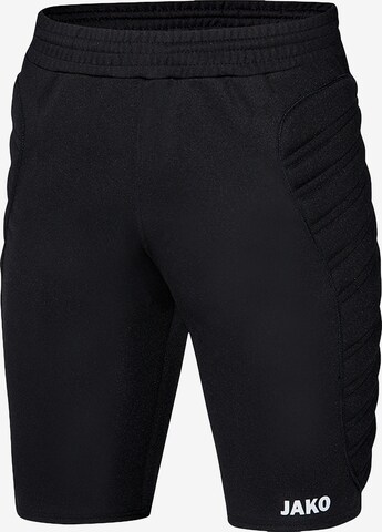 Coupe slim Pantalon de sport JAKO en noir : devant