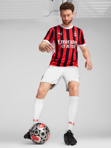 PUMA - Camiseta de fútbol 'AC Milan 24/25' en rojo