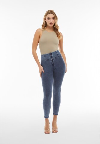 Freddy Skinny Jeggings in Blue