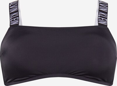 Calvin Klein Swimwear Bikini gornji dio 'BANDEAU-RP PLUS' u crna, Pregled proizvoda