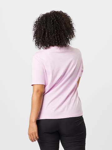 Selected Femme Curve Shirt in Pink