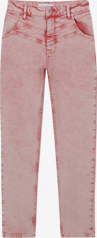 Scalpers Skinny Jeans in Pink: front