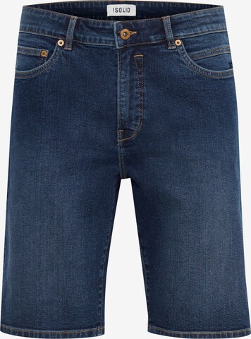 !Solid Regular Jeans in Blue: front