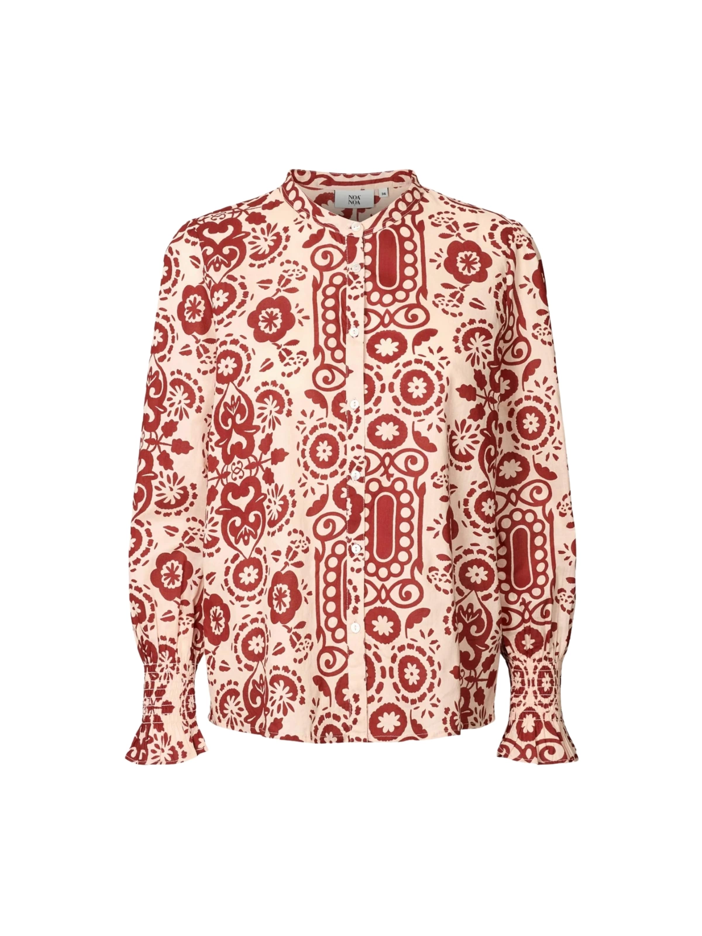 Noa Noa Shirt ' AnnieNN ' in Pink: Vorderseite