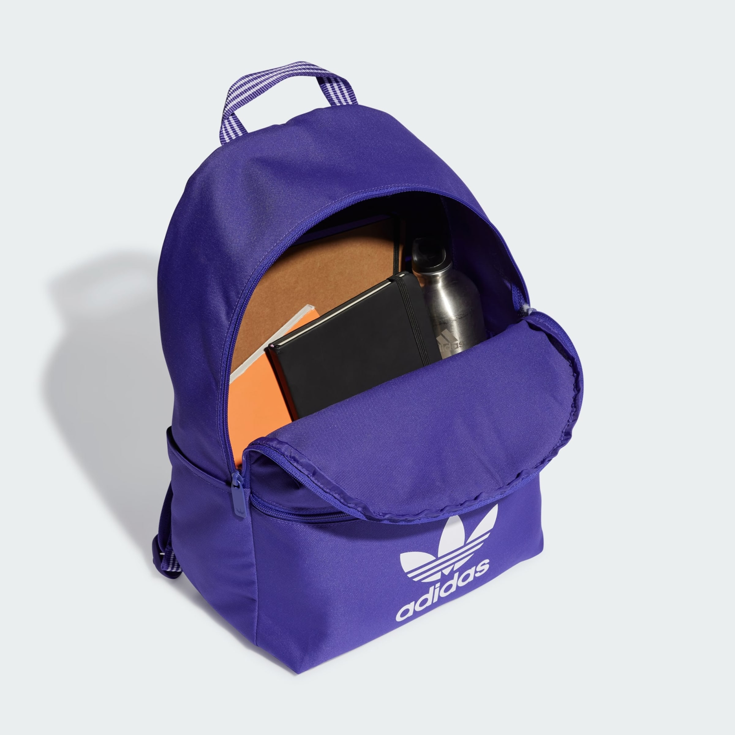 ADIDAS ORIGINALS Backpack Adicolor in Dark Purple ABOUT YOU