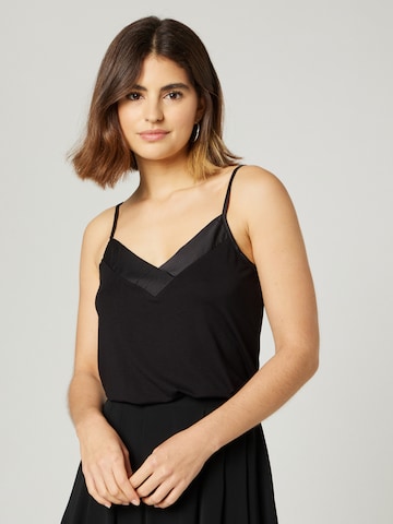 Guido Maria Kretschmer Women - Top 'Gwen' em preto: frente