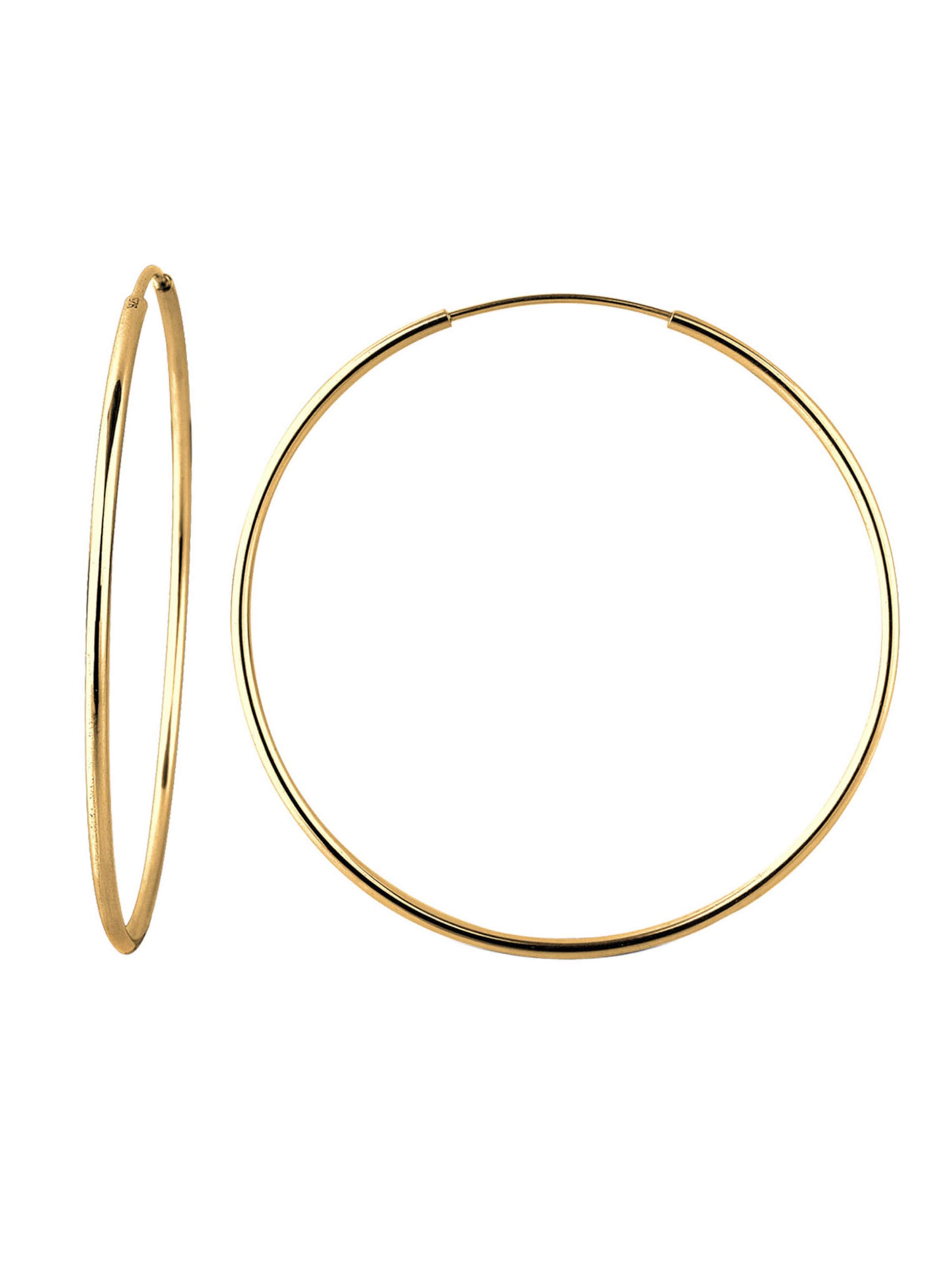 ELLI Σκουλαρίκια 'Creolen' σε χρυσό