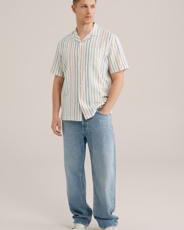 Regular fit Camicia di WE Fashion in bianco