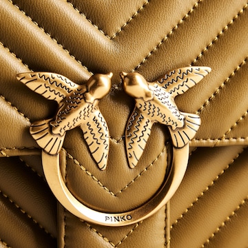 Borsa a tracolla 'Love' di PINKO in verde