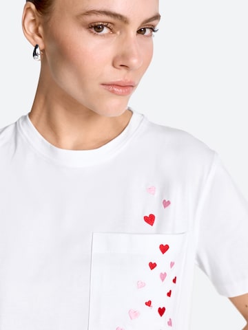 Rich & Royal T-shirt i vit