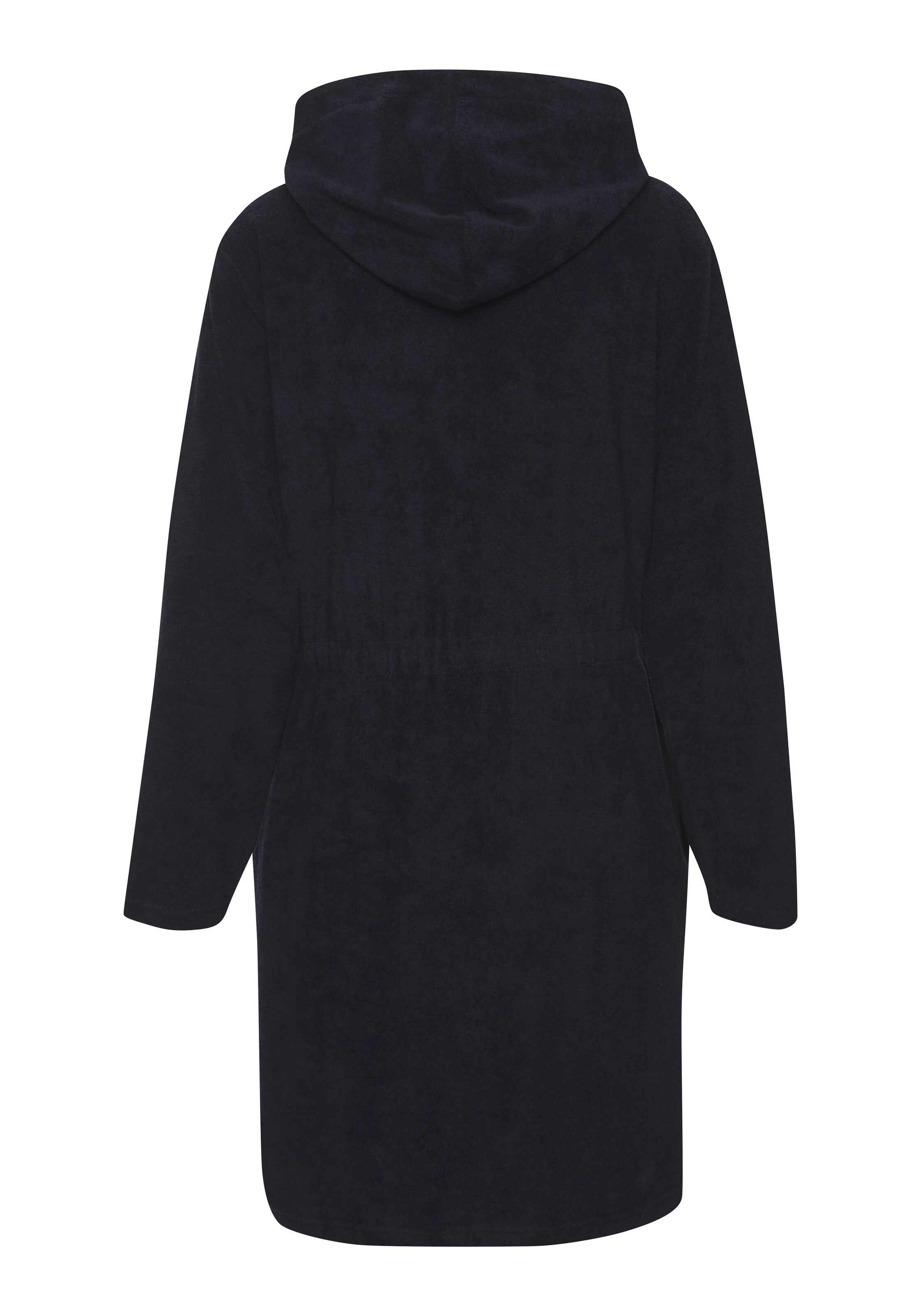 VIVANCE Short Bathrobe in Blue