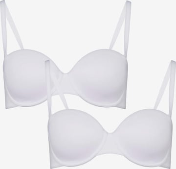 BeeDees Bra 'BH Stepy WDP (2-er Pack)' in White: front