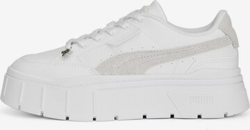 Baskets basses 'Mayze Stack' PUMA en blanc