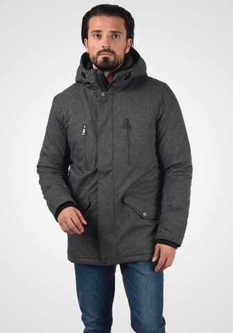 INDICODE JEANS Winterjacke 'Scipio' in Grau: Vorderseite