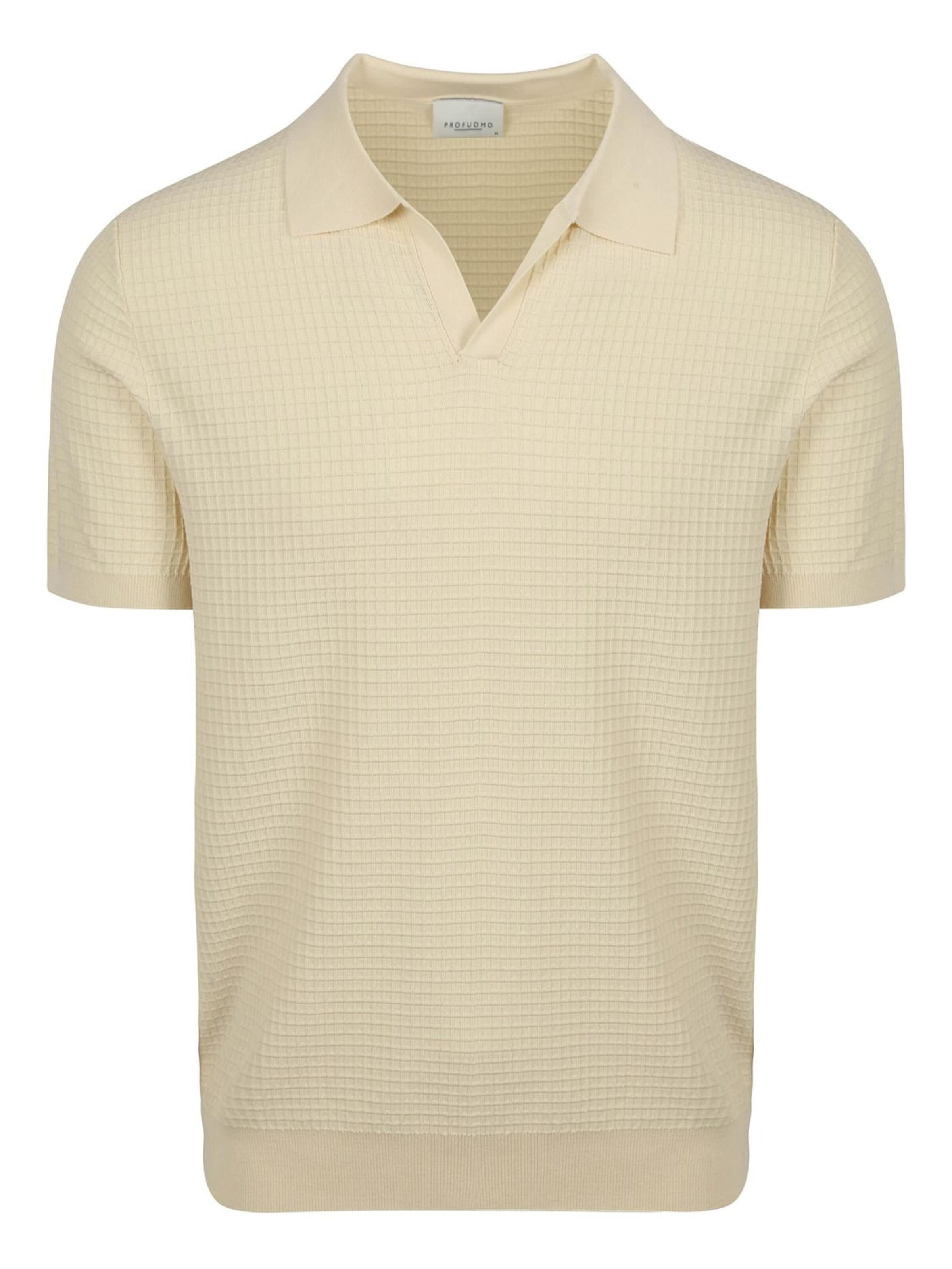 Profuomo Shirt in Beige: front