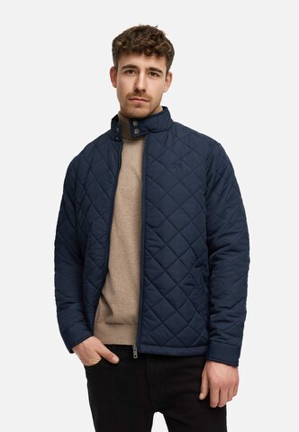 INDICODE JEANS Between-season jacket 'Doro' in Blue: front