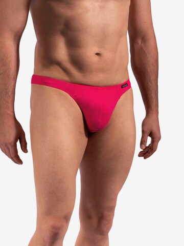 Olaf Benz Swim Trunks ' BLU2252 Sunstring ' in Pink: front
