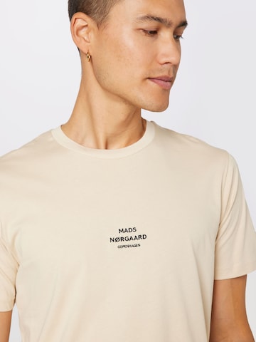 MADS NORGAARD COPENHAGEN Shirt in Beige