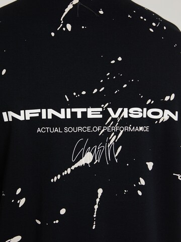 CHASIN' Shirt 'Elon' in Black