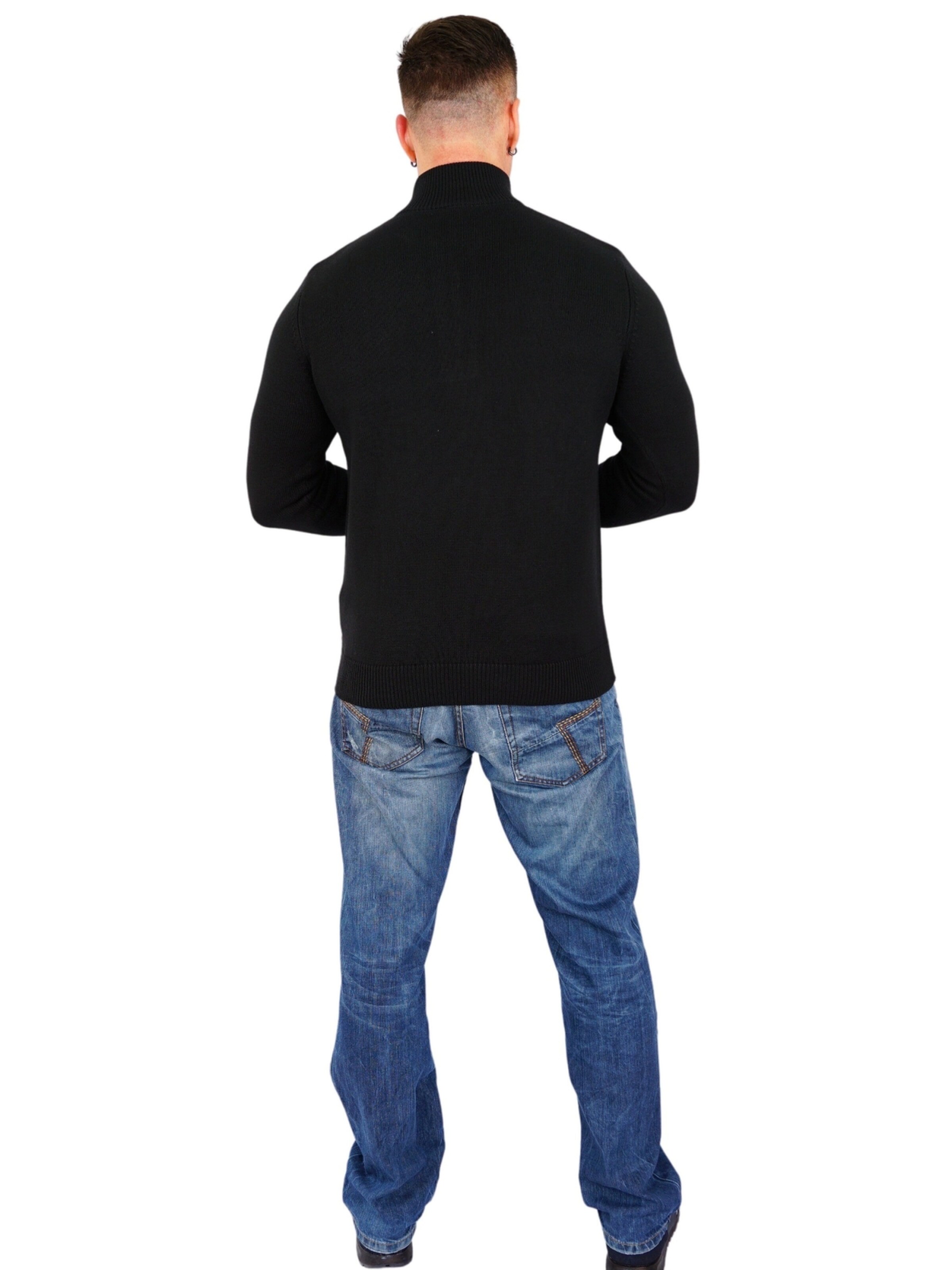 U.S. POLO ASSN. Pullover i sort