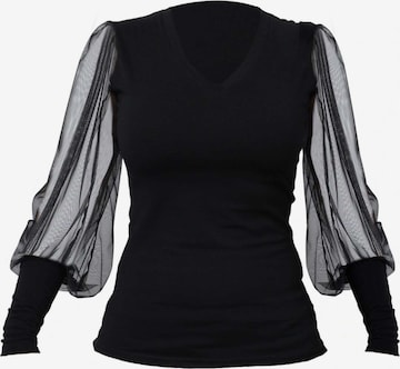 T-shirt Metamorphoza en noir : devant