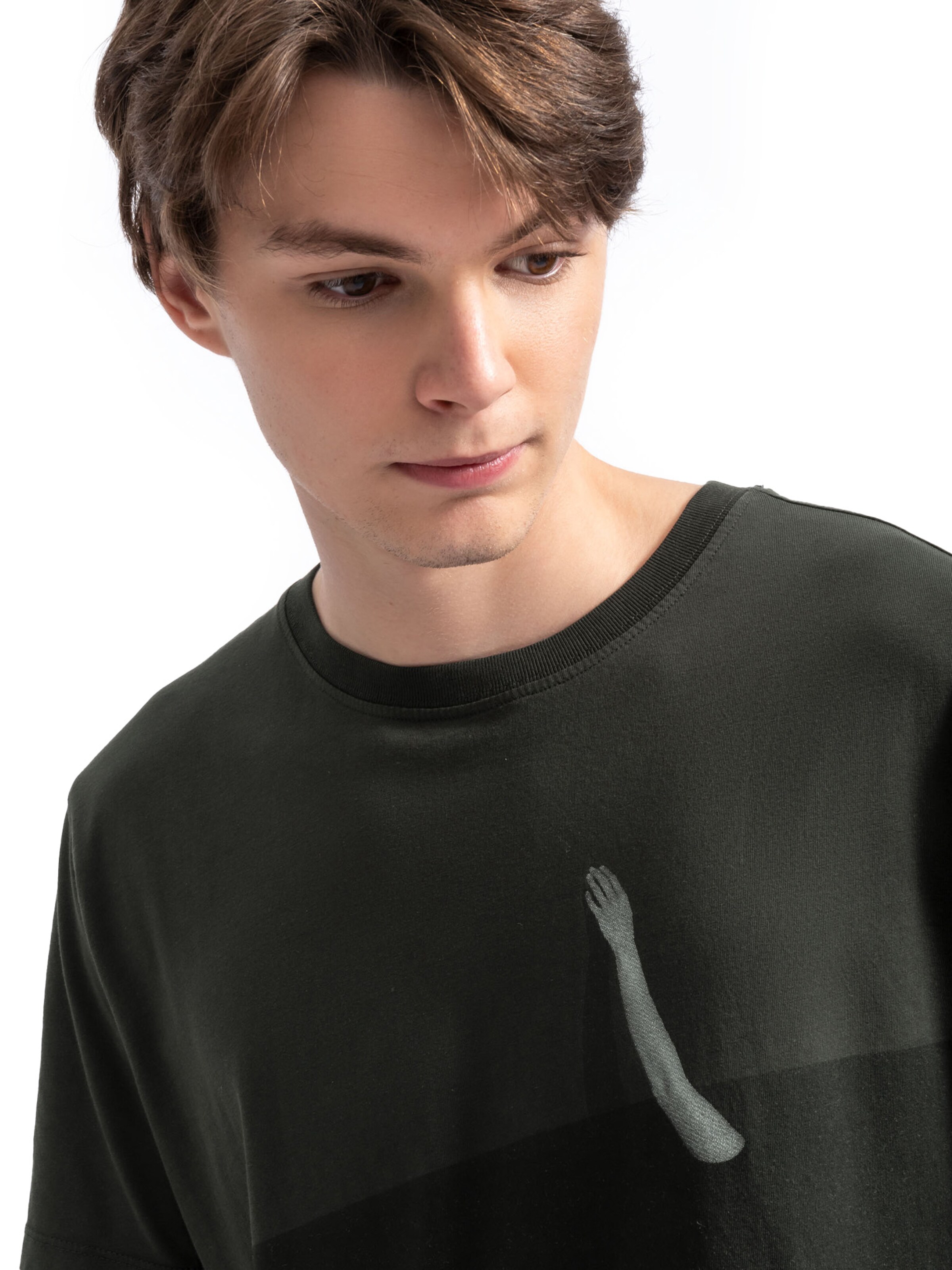 Kaft T-Shirt 'Cordialis Roep' in Grau