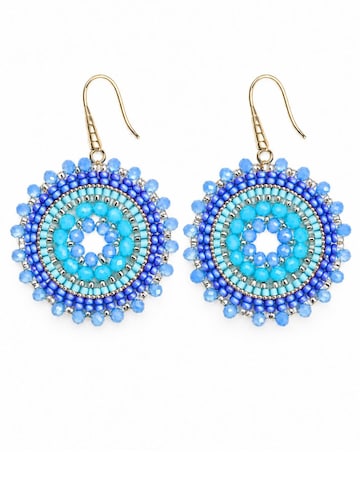 Boucles d'oreilles 'Ibiza Halo' Alster Herz en vert : devant