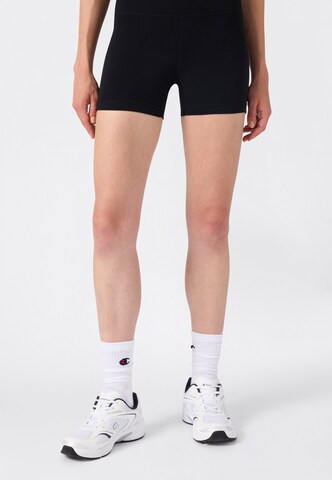 melns Champion Authentic Athletic Apparel Šaurs Sporta bikses: no priekšpuses