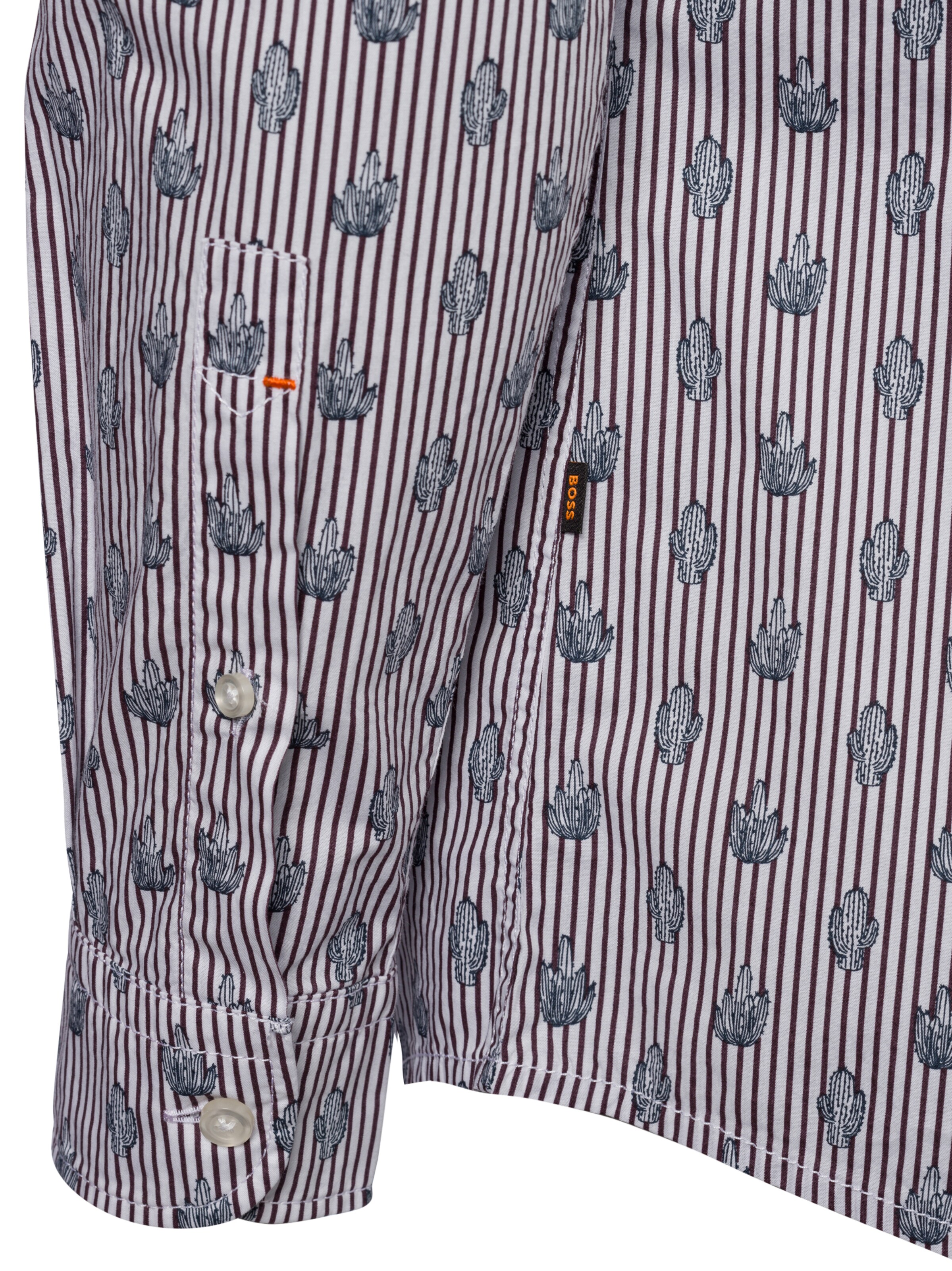 BOSS Regular Fit Hemd 'Rickert' in Weiß