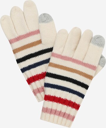 GAP Gloves in Beige: front