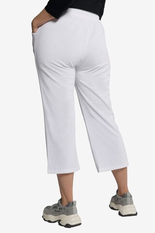 Bootcut Pantalon Ulla Popken en blanc