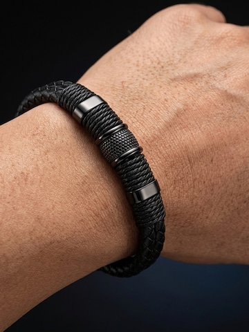 Bracelet 'PREMIUM STYLE BLACK' UNIQAL en noir