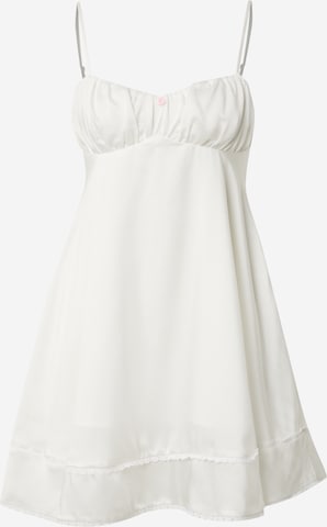 Robe Cie Cie en blanc : devant