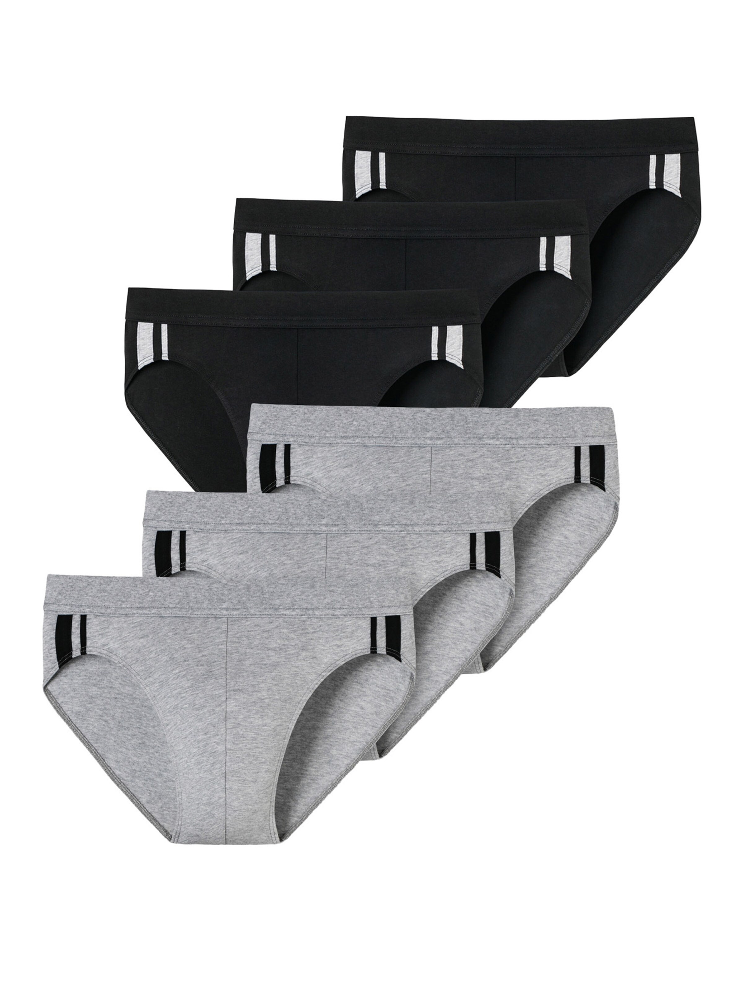 SCHIESSER Slip ' 95/5 Stretch ' in Zwart: voorkant