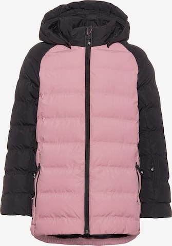 COLOR KIDS Outdoorjacke in Pink: predná strana