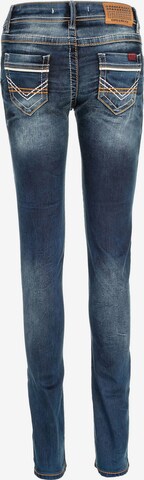 CIPO & BAXX Slimfit Jeans 'Nancy' in Blauw