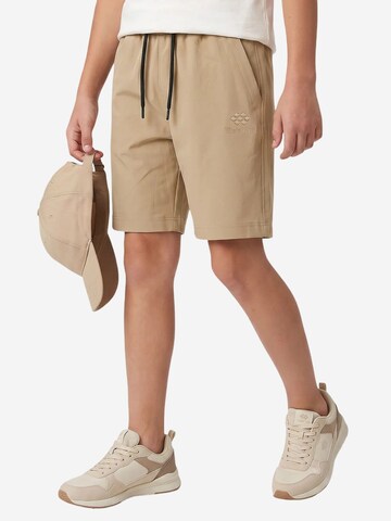 Tommy Life Broek 'TOMMY Shorts, ohne Verschluss' in Beige