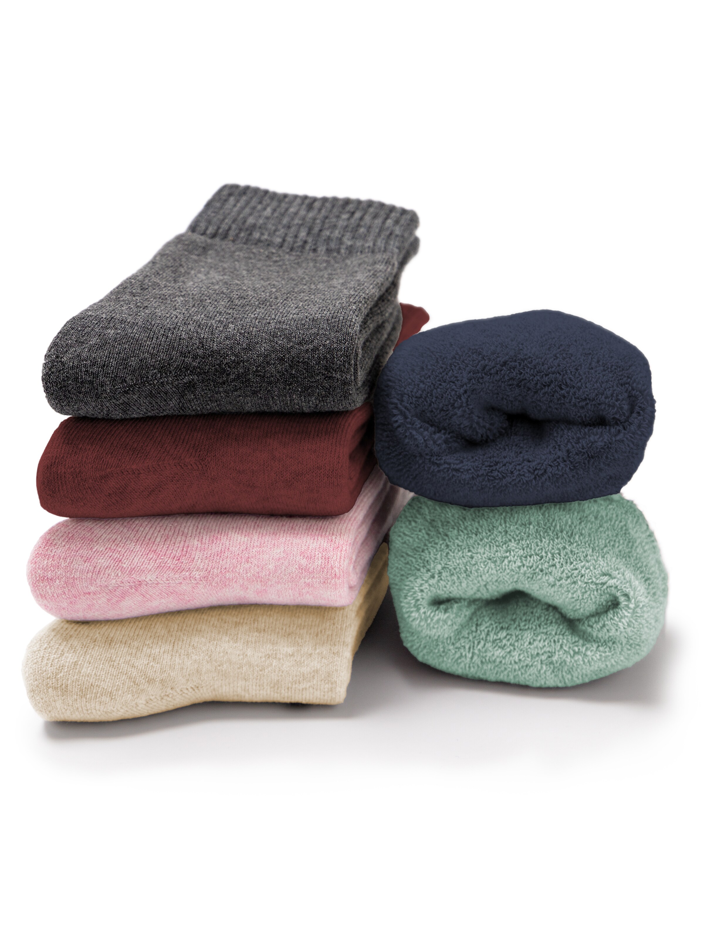 Occulto Socks 'Smilla' in Mixed colors: front