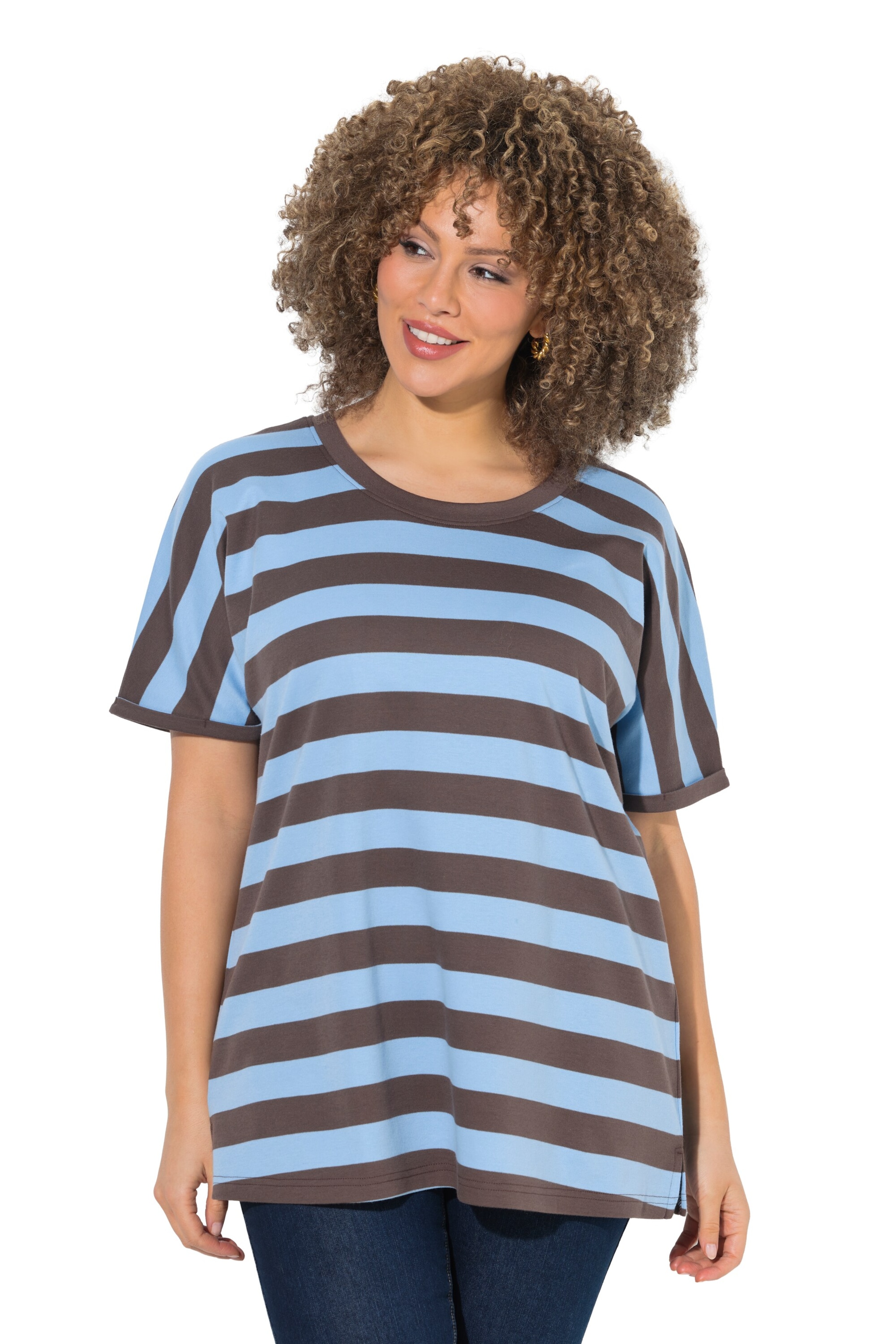 Ulla Popken Shirt in Grey: front