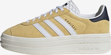 ADIDAS ORIGINALS Sneakers 'Gazelle Bold' in Yellow: front