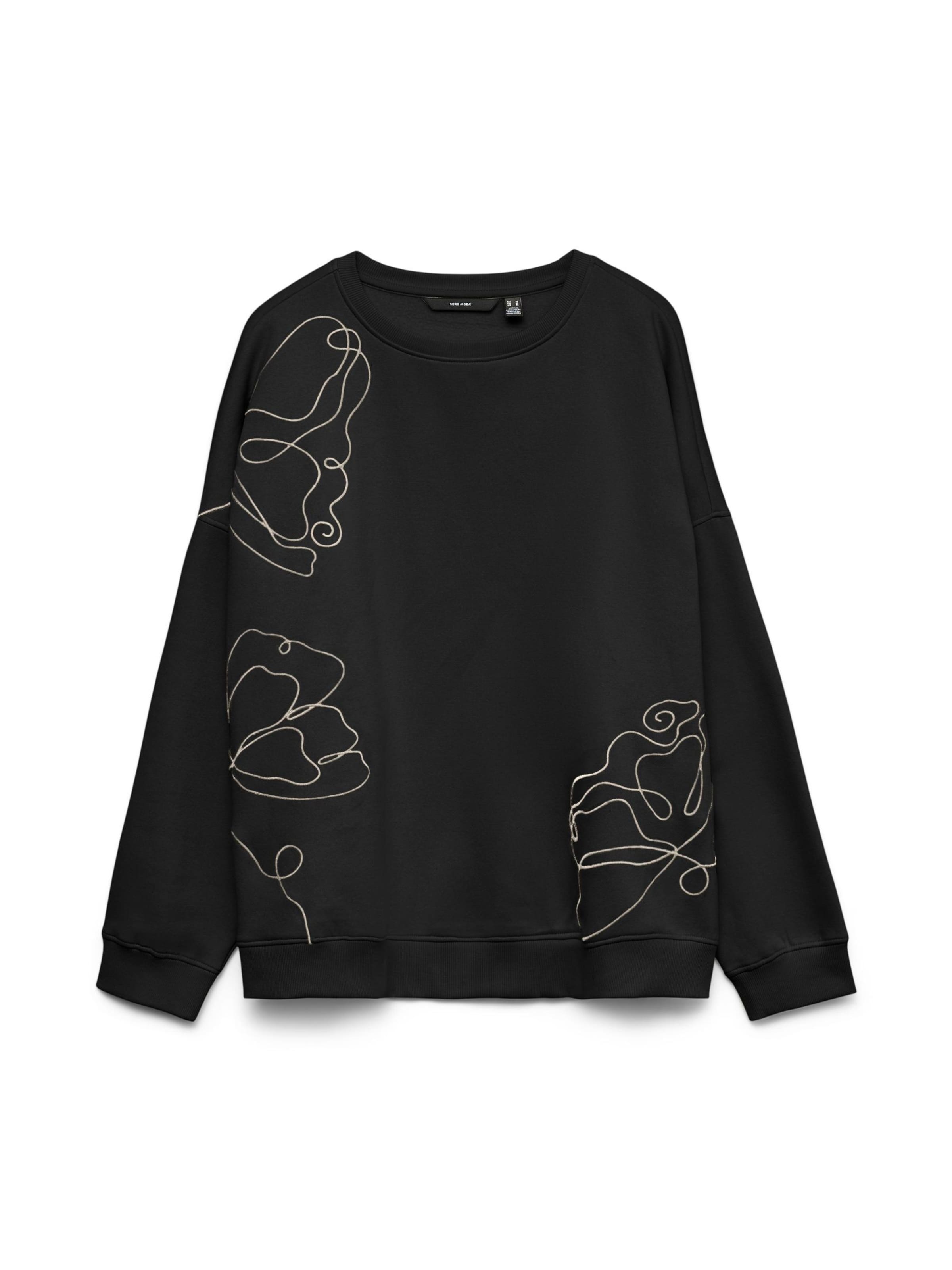 VERO MODA Sweatshirt i sort: forside